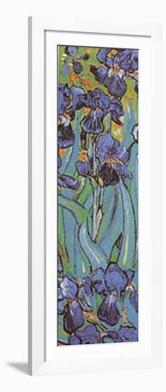 Irises Detail-Vincent van Gogh-Framed Art Print