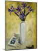 Irises in a Tall Vase, 1928-Christopher Wood-Mounted Giclee Print