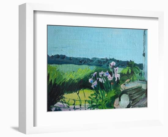 Irises in the Garden-Brenda Brin Booker-Framed Giclee Print