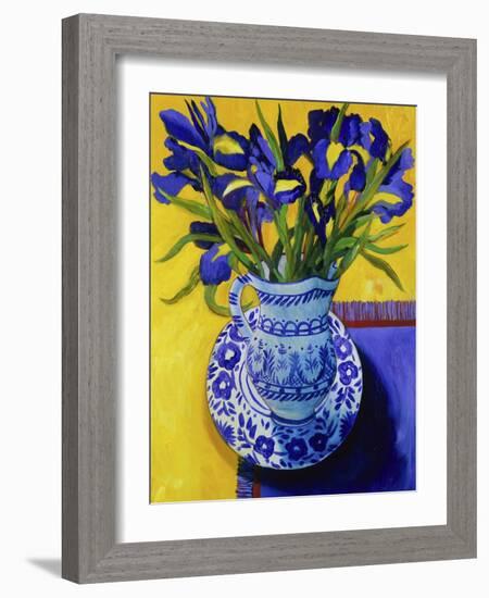 Irises, Series I-Isy Ochoa-Framed Giclee Print