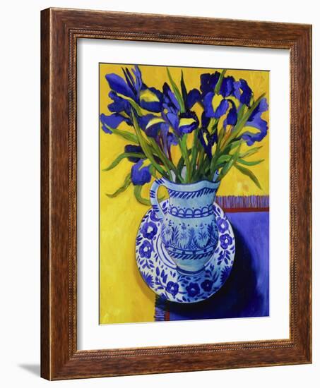 Irises, Series I-Isy Ochoa-Framed Giclee Print