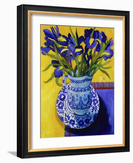 Irises, Series I-Isy Ochoa-Framed Giclee Print