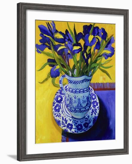 Irises, Series I-Isy Ochoa-Framed Premium Giclee Print