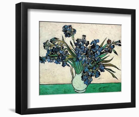 Irises-Vincent van Gogh-Framed Art Print