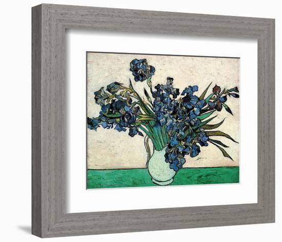 Irises-Vincent van Gogh-Framed Art Print