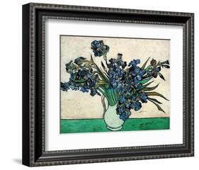 Irises-Vincent van Gogh-Framed Art Print