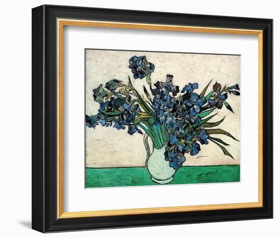 Irises-Vincent van Gogh-Framed Art Print