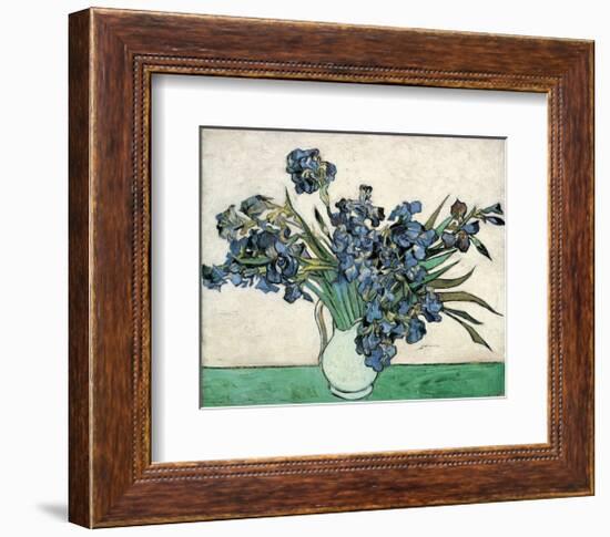 Irises-Vincent van Gogh-Framed Giclee Print