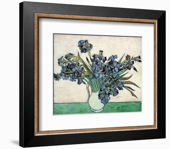 Irises-Vincent van Gogh-Framed Giclee Print