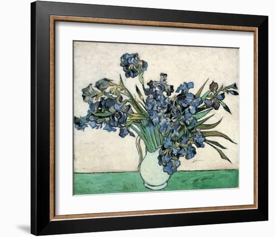 Irises-Vincent van Gogh-Framed Giclee Print