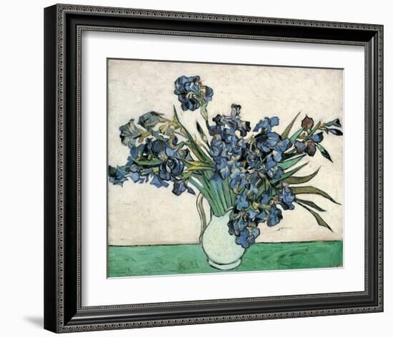 Irises-Vincent van Gogh-Framed Giclee Print