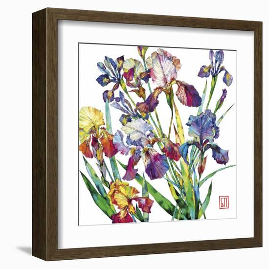 Irises-Sofia Perina-Miller-Framed Giclee Print