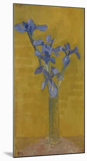 Irises-Piet Mondrian-Mounted Premium Giclee Print