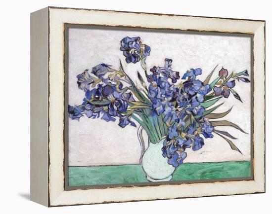 Irises-Vincent van Gogh-Framed Premier Image Canvas