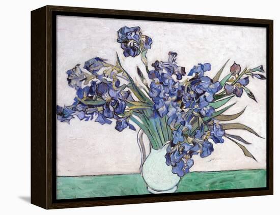 Irises-Vincent van Gogh-Framed Premier Image Canvas