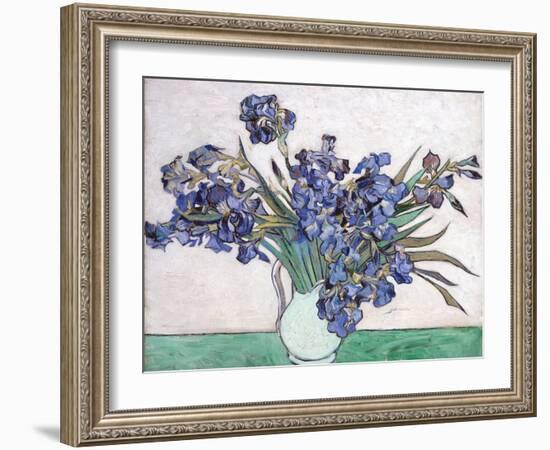 Irises-Vincent van Gogh-Framed Premium Giclee Print