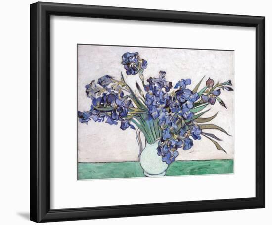 Irises-Vincent van Gogh-Framed Giclee Print