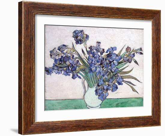 Irises-Vincent van Gogh-Framed Giclee Print
