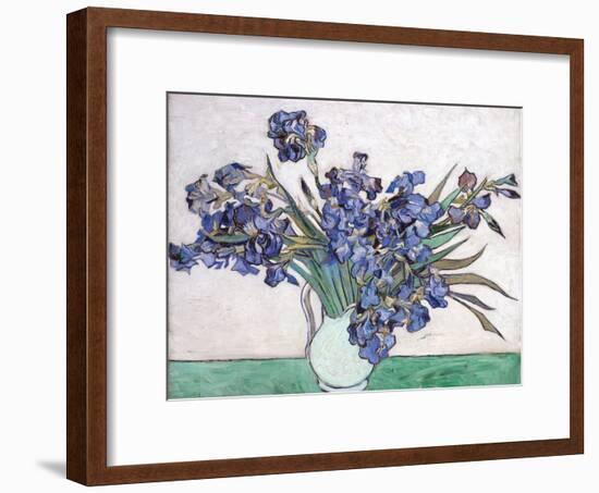 Irises-Vincent van Gogh-Framed Giclee Print