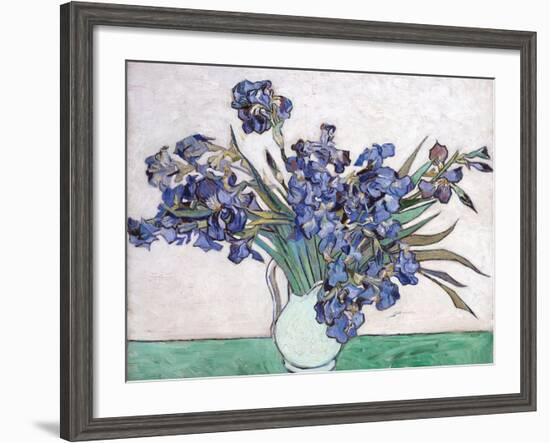 Irises-Vincent van Gogh-Framed Giclee Print