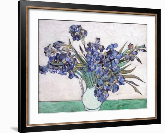 Irises-Vincent van Gogh-Framed Giclee Print