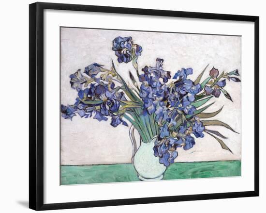 Irises-Vincent van Gogh-Framed Giclee Print