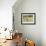 Irises-Linda Benton-Framed Giclee Print displayed on a wall