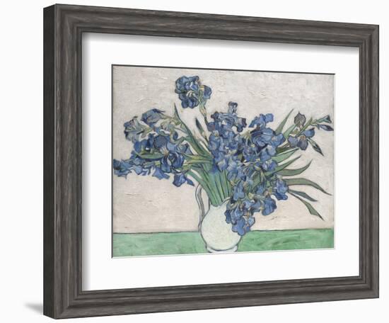 Irises-Vincent van Gogh-Framed Art Print