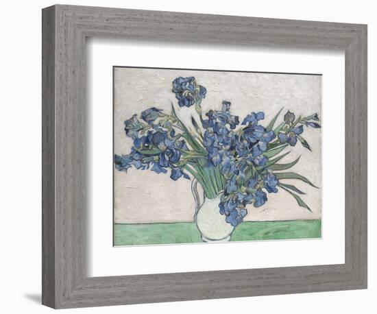 Irises-Vincent van Gogh-Framed Art Print