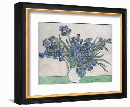 Irises-Vincent van Gogh-Framed Art Print