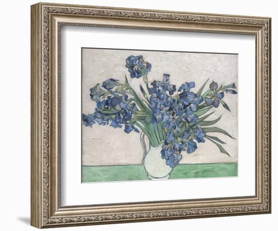 Irises-Vincent van Gogh-Framed Premium Giclee Print