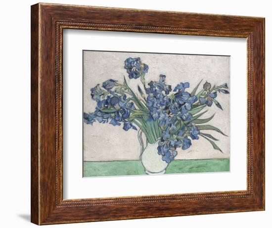 Irises-Vincent van Gogh-Framed Premium Giclee Print