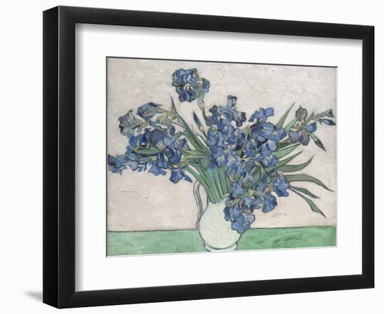 Irises-Vincent van Gogh-Framed Premium Giclee Print