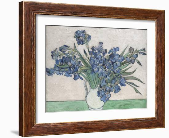 Irises-Vincent van Gogh-Framed Art Print