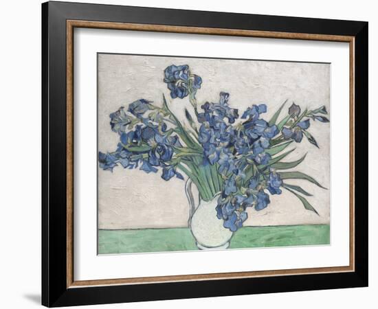 Irises-Vincent van Gogh-Framed Art Print