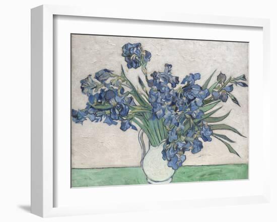 Irises-Vincent van Gogh-Framed Art Print