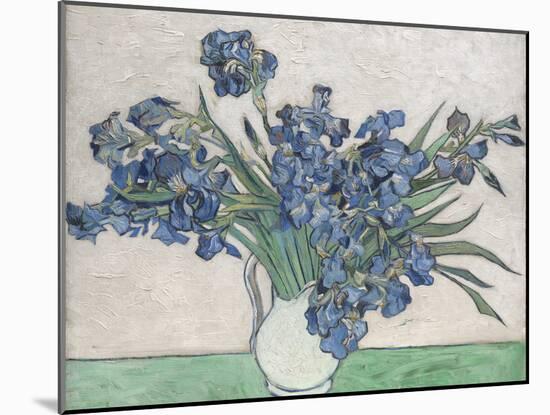 Irises-Vincent van Gogh-Mounted Art Print