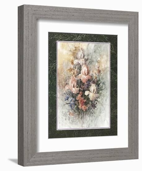 Irises-unknown Chiu-Framed Art Print