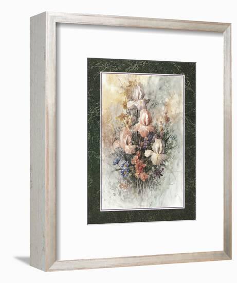 Irises-unknown Chiu-Framed Art Print