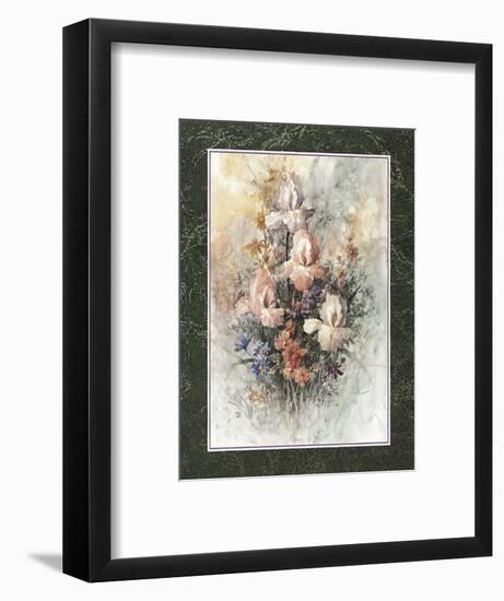 Irises-unknown Chiu-Framed Art Print