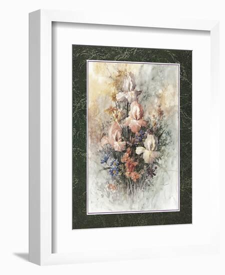 Irises-unknown Chiu-Framed Art Print