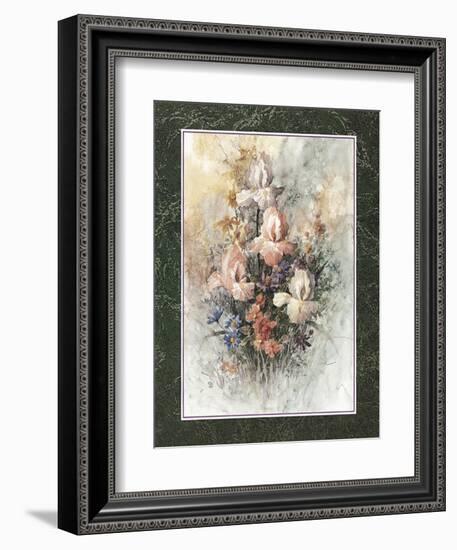 Irises-unknown Chiu-Framed Art Print