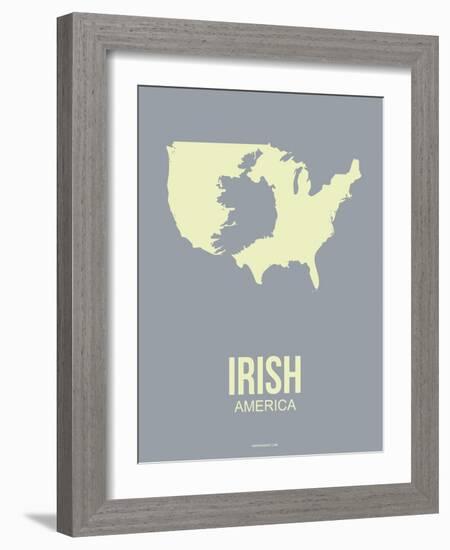 Irish America Poster 1-NaxArt-Framed Art Print