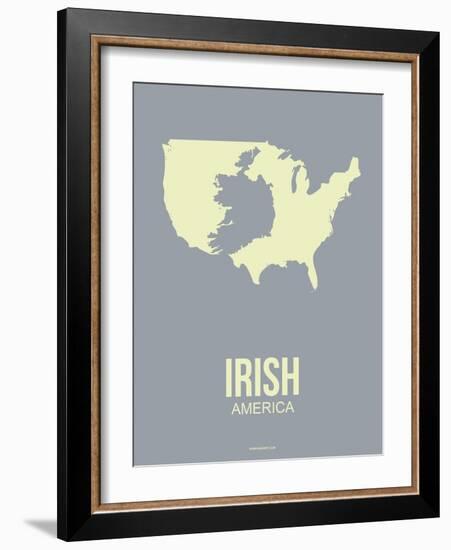 Irish America Poster 1-NaxArt-Framed Art Print