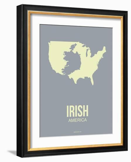 Irish America Poster 1-NaxArt-Framed Art Print