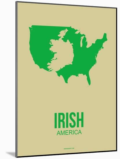 Irish America Poster 2-NaxArt-Mounted Art Print
