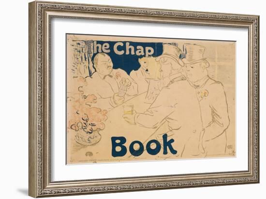 Irish and American Bar, Rue Royale; Poster for 'The Chap Book', 1895-Henri de Toulouse-Lautrec-Framed Giclee Print