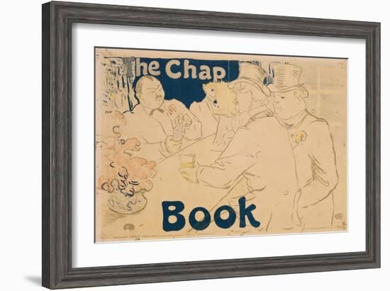 Irish and American Bar, Rue Royale; Poster for 'The Chap Book', 1895-Henri de Toulouse-Lautrec-Framed Giclee Print