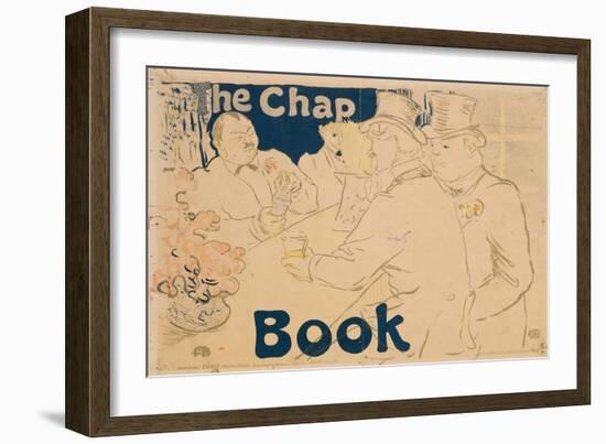 Irish and American Bar, Rue Royale; Poster for 'The Chap Book', 1895-Henri de Toulouse-Lautrec-Framed Giclee Print