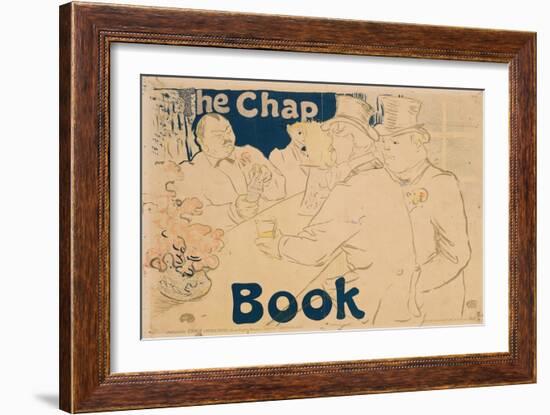 Irish and American Bar, Rue Royale; Poster for 'The Chap Book', 1895-Henri de Toulouse-Lautrec-Framed Giclee Print